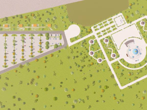 muslim mosque uzbekistan 3D Model