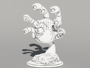 monster eye model 3D Print Model