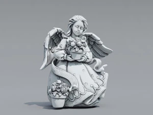 angel model 3D Print Model