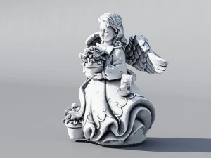 angel model 3D Print Model