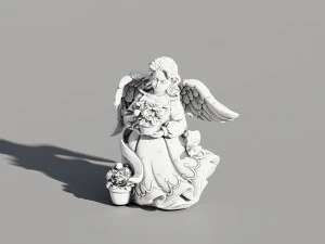 angel model 3D Print Model