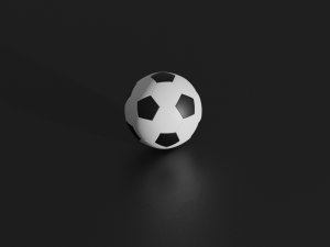 soccer bal 3D 모델
