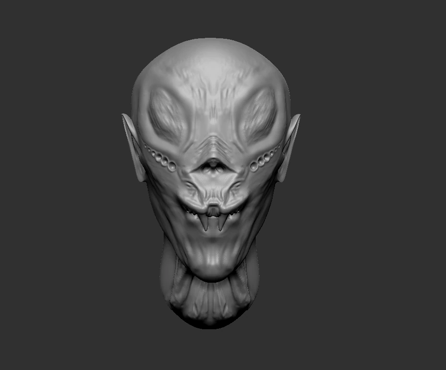ufo sculpture 3D Model .c4d .max .obj .3ds .fbx .stl .blend 