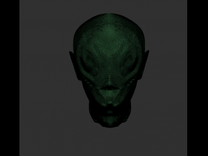 ufo sculpture Modello 3D