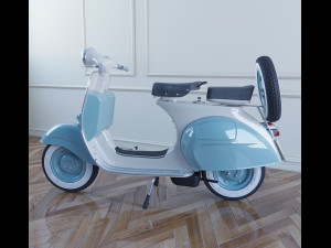 vespa 3D 模型