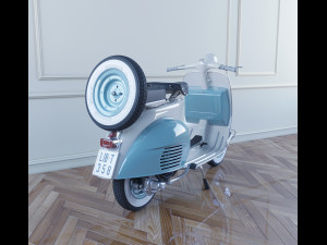 vespa 3D 模型