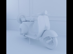 vespa 3D 模型