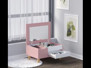 dressing table mini 3D Model