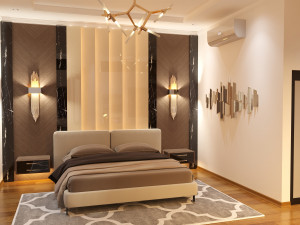 bedroom 3Dモデル