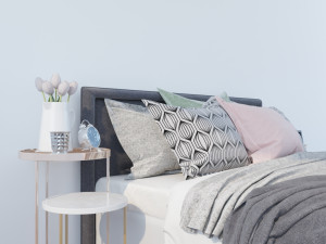bed 3D 모델