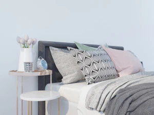 кровать 3D Модель