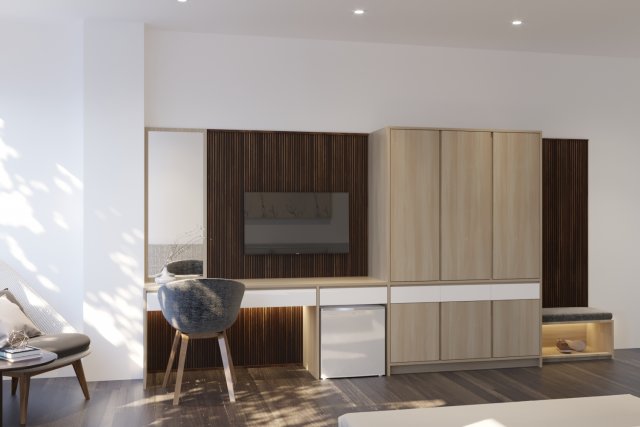 wardrobe Modelo 3D .c4d .max .obj .3ds .fbx .stl .blend 