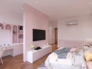 어린이 침실 3D 모델