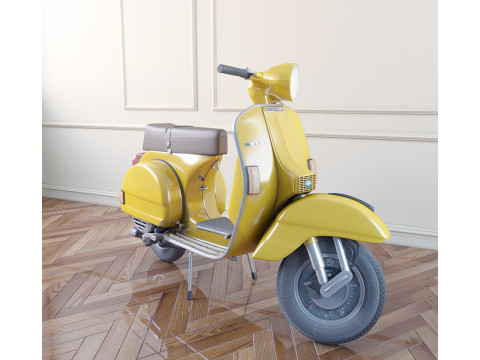 Vespa 001 Model 3D