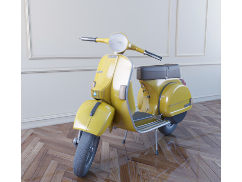 Vespa 001 Modelo 3D