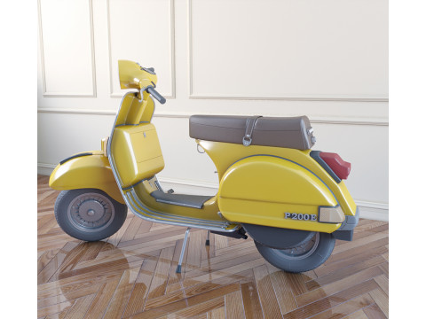 Vespa 001 Modelo 3D
