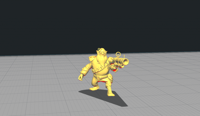 sniper dota 2 3D 프린트 모델 .c4d .max .obj .3ds .fbx .stl .blend 