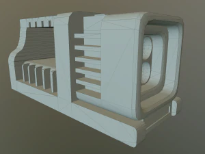 flashlight peli-9410l 3D Model