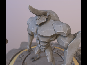 golem Model 3D