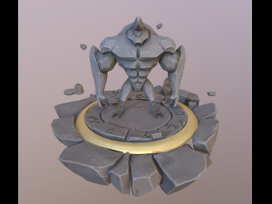 golem Model 3D