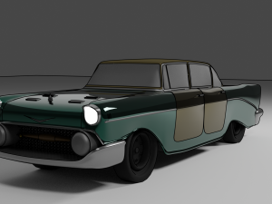 cartoon car 3D Model