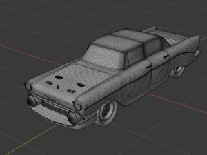 cartoon car 3D Model