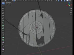 shild ands arrows 3D Model
