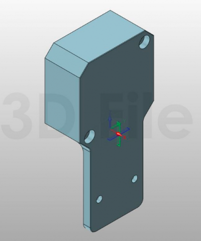prusa i3 mk3s laser mount for opt lasers 3D-Modell .c4d .max .obj .3ds .fbx .stl .blend 