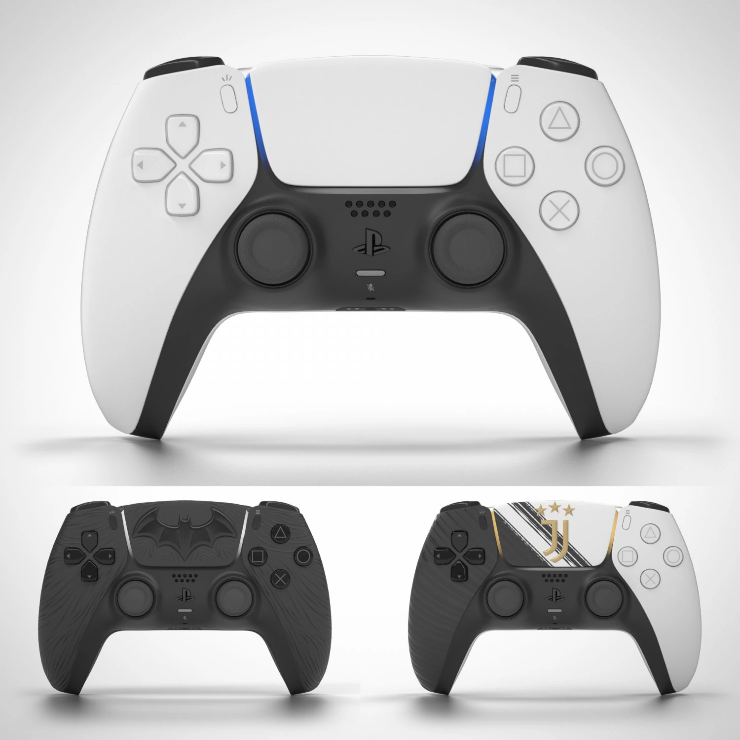 PS5-Dualsense-Controller 3D Modell .c4d .max .obj .3ds .fbx .stl .blend