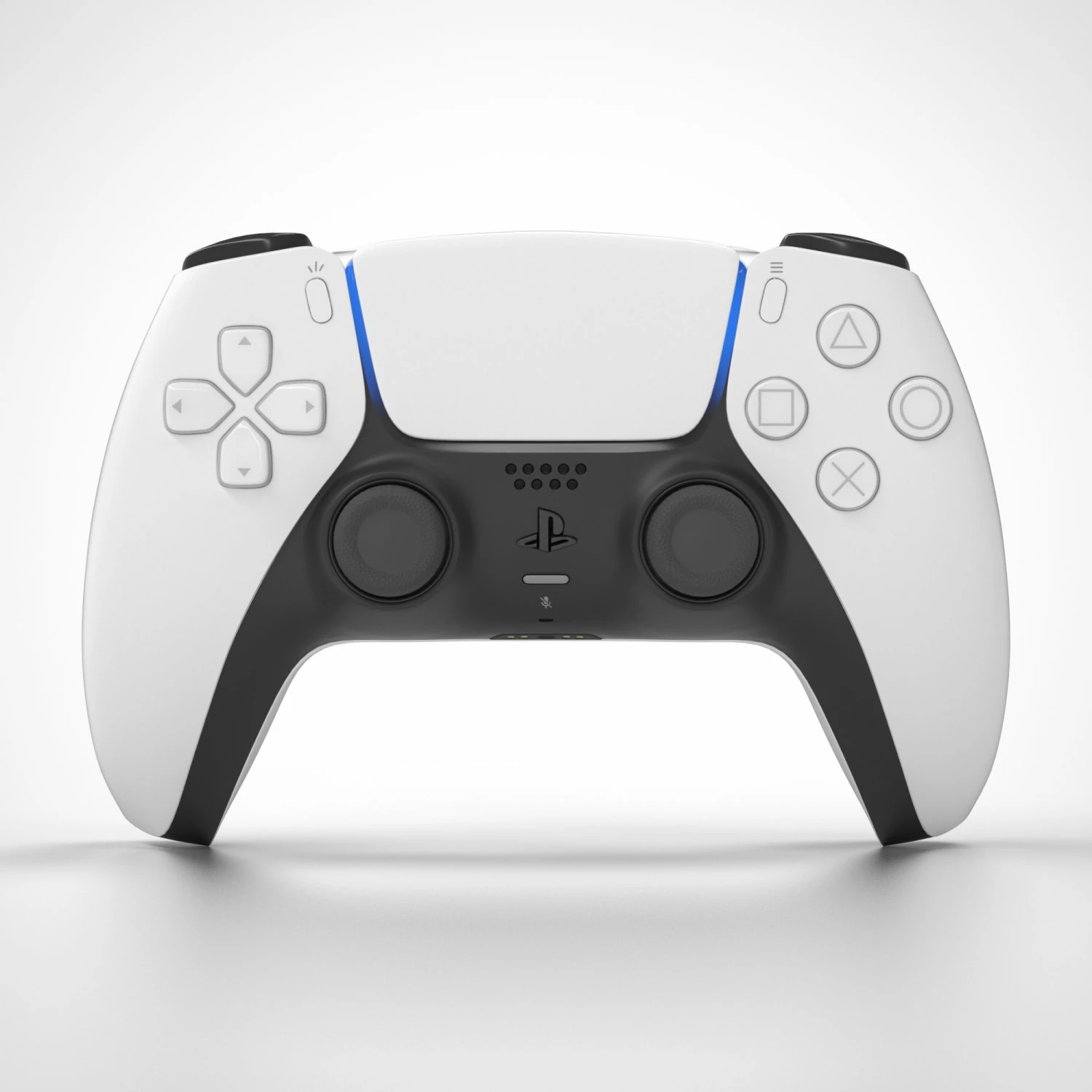 controle dualsense ps5 Modelo 3D .c4d .max .obj .3ds .fbx .stl .blend 