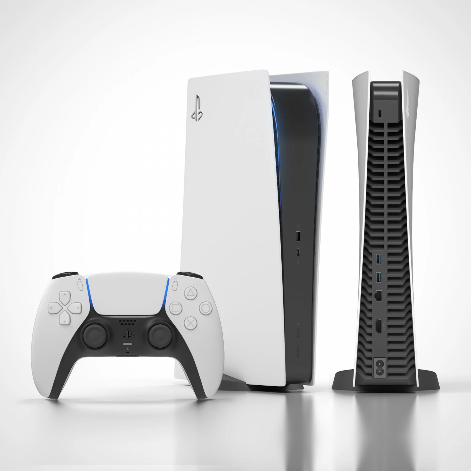 ps5 digital edition 3D Model .c4d .max .obj .3ds .fbx .stl .blend