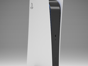 ps5 digital edition 3D Model