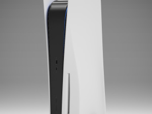 ps5 console and ps5 console digital edition 3D Model