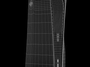 ps5 console and ps5 console digital edition 3D Model