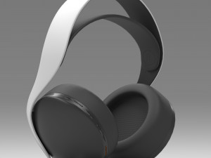 ps5 pulse 3d wireless headset low-poly 3D Модель