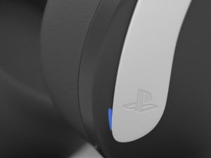 ps5 pulse 3d wireless headset low-poly 3D Модель