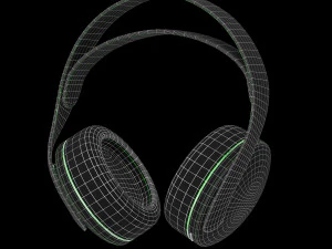 ps5 pulse 3d wireless headset low-poly 3D Model