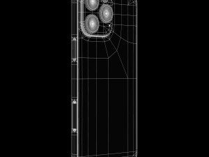 IPhone 14 Pro Max Deep Purple Modelo 3D