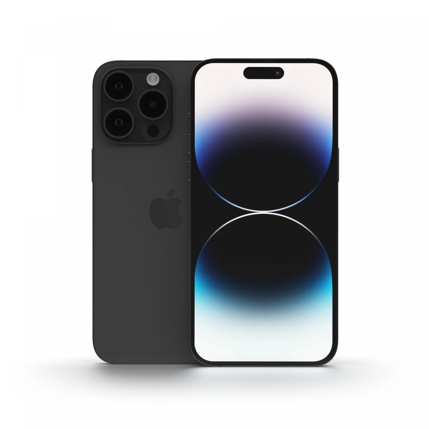 IPhone 14 Pro Max Space Black 3D Model .c4d .max .obj .3ds .fbx .stl .blend