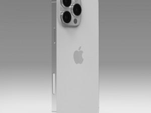 IPhone 14 Pro Max 4 Color Options Modelo 3D