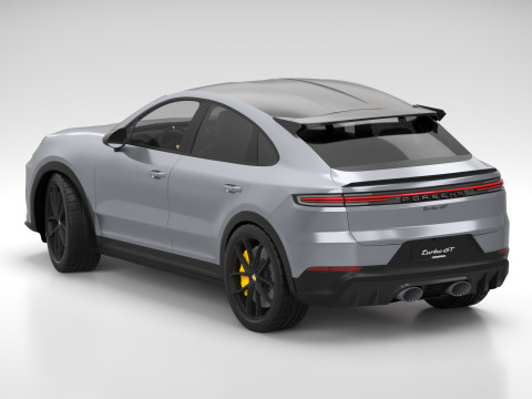 Porsche Cayenne Turbo GT 2024 - Chalk Modello 3D