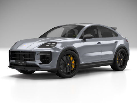 Porsche Cayenne Turbo GT 2024 - Chalk Modello 3D