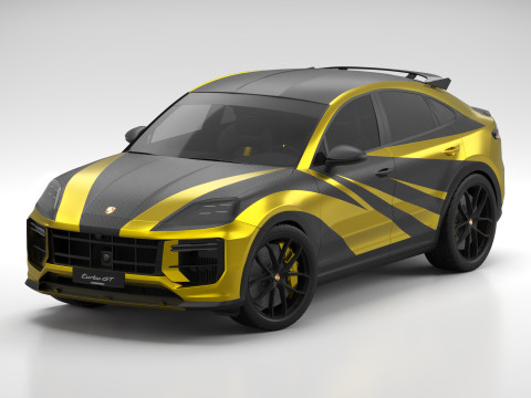 Porsche Cayenne Turbo GT 2024 - WrapDesignA Modelo 3D