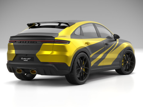 Porsche Cayenne Turbo GT 2024 - WrapDesignA 3D Model