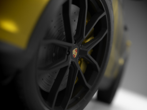Porsche Cayenne Turbo GT 2024 - WrapDesignA 3D Model