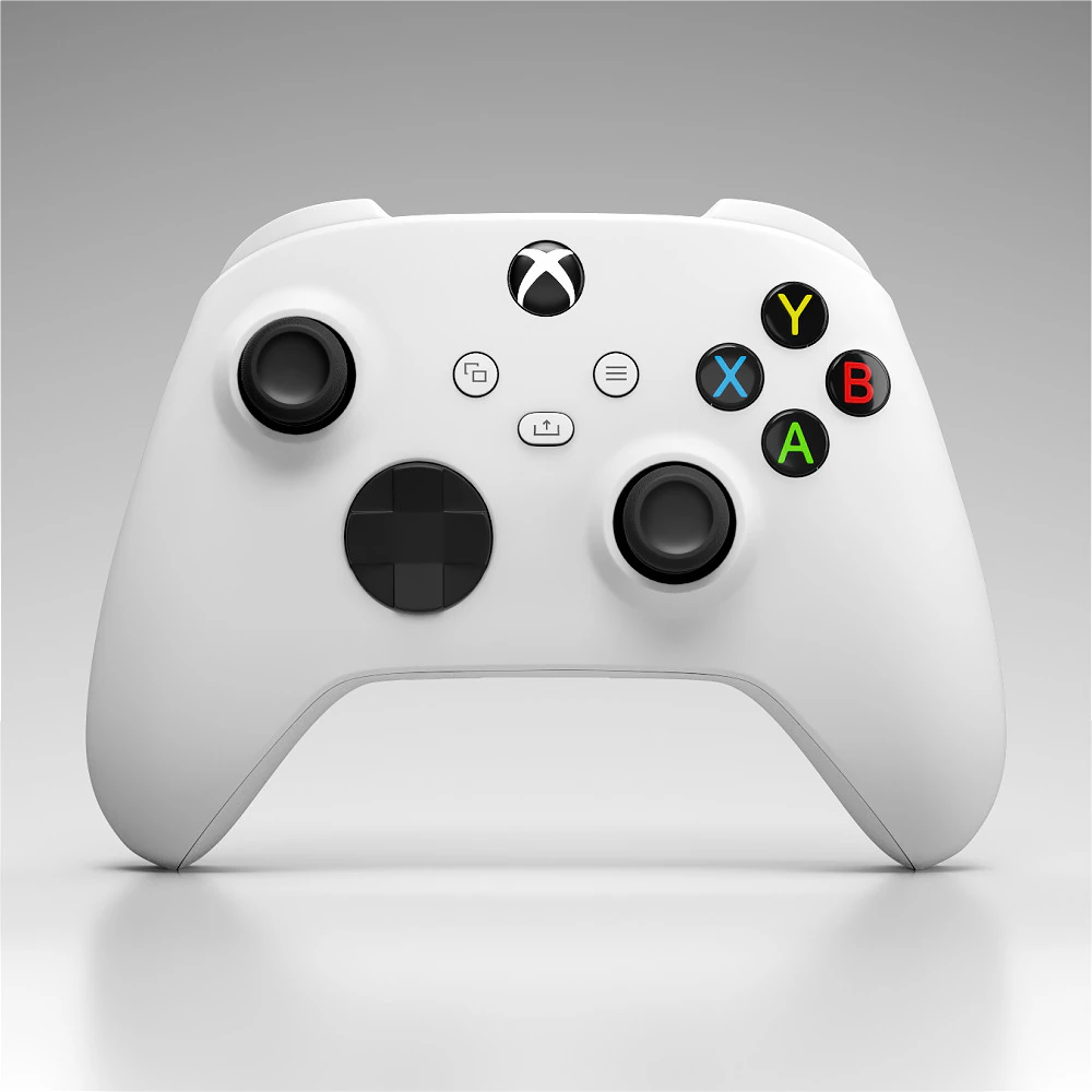 Xbox Controller Series X Series S 3D Model .c4d .max .obj .3ds .fbx .stl .blend 