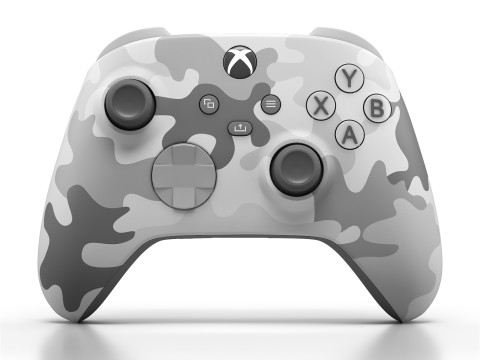 Xbox Series X S Arctic Camo Special Edition Controller 3D 模型