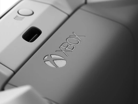 Xbox Series X S 北极迷彩特别版控制器 3D 模型