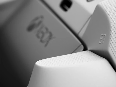 Xbox Series X S 北极迷彩特别版控制器 3D 模型