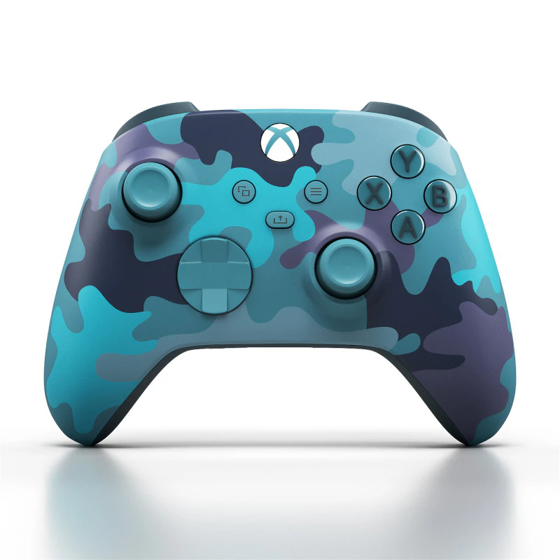 Xbox Series X S 矿物迷彩特别版 3D 模型 .c4d .max .obj .3ds .fbx .stl .blend 